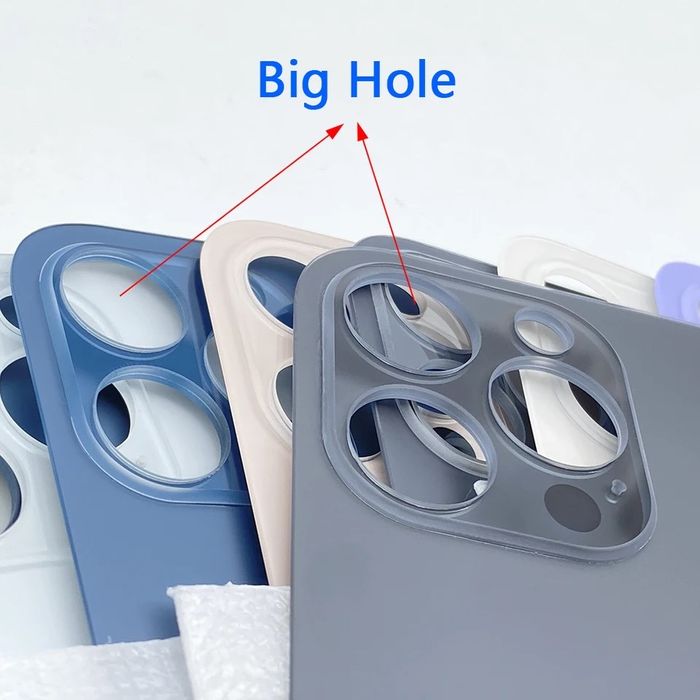 Capac spate din sticla pentru iphone X Xs 11 12 13 14 15 16 pro - Max