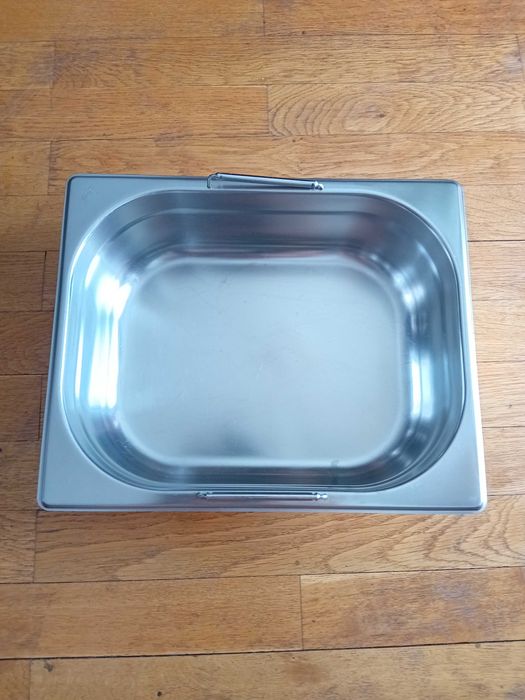 Касерола с капак инокс 30/25/10