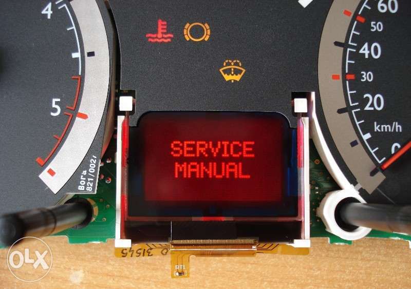 Малък дисплей за километраж vw Golf 4,bora,passat b5.5,Skoda Octavia