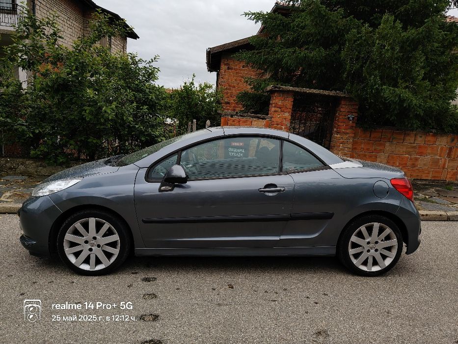 Цена до края на месецаPeugeot 207cc 1.6 120 Газов инжекцион