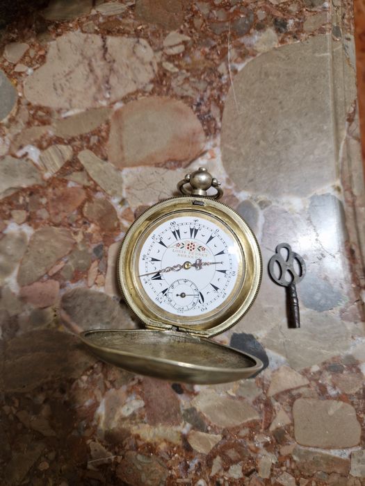 Прекрасен антикварен османски джобен часовник
