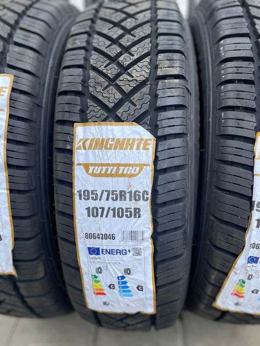 195 75 16c Kingnatte tutti tro (anvelope All SEASON )