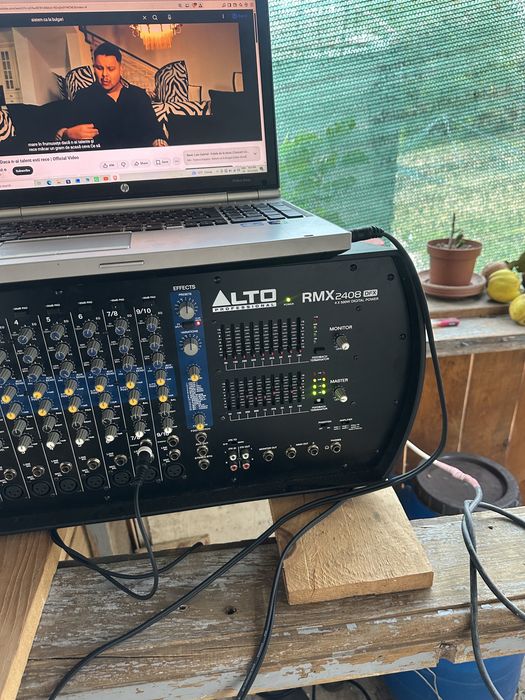Sistem Audio de calitate,boxe de 15 inchi behringer