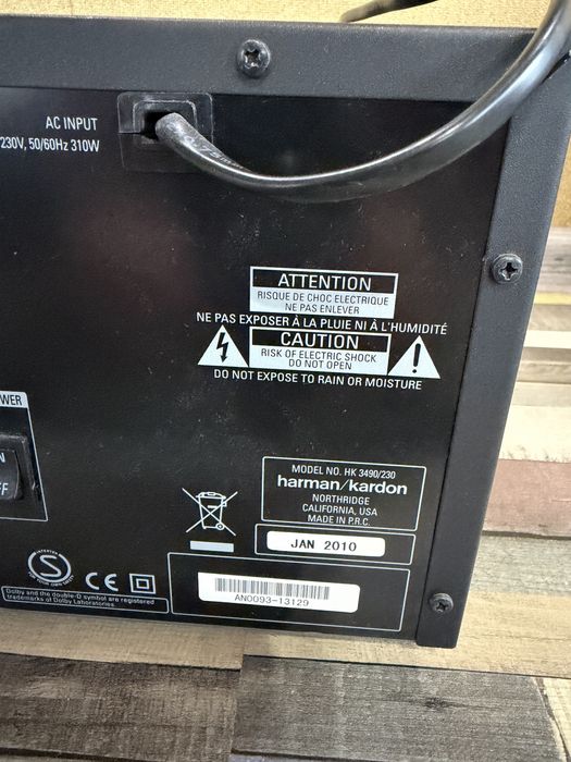 Stereo Receiver Harman Kardon HK 3490