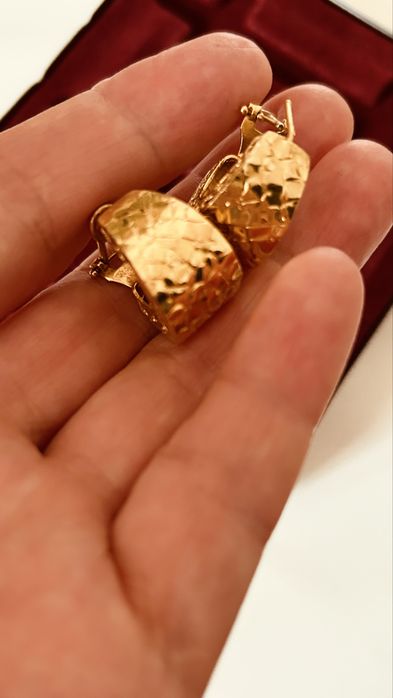 Серьги золотые 750 пробы