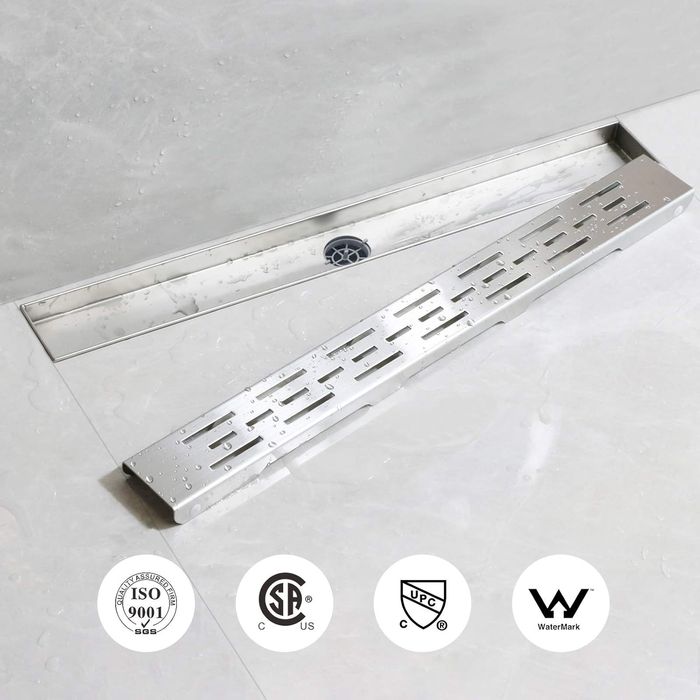 60 см линеен подов сифон SaniteModar с 360° ротация. БЕЗ РЕШЕТКА!