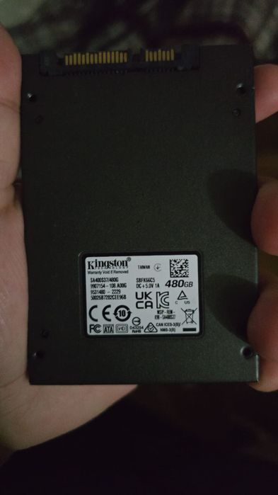 SSD Kingston SA400S37/480G 480 Г6