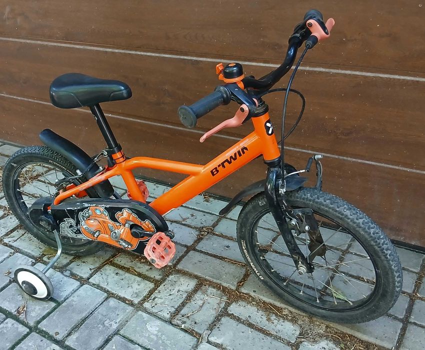 Детско колело BTWIN 16 " + колелца
