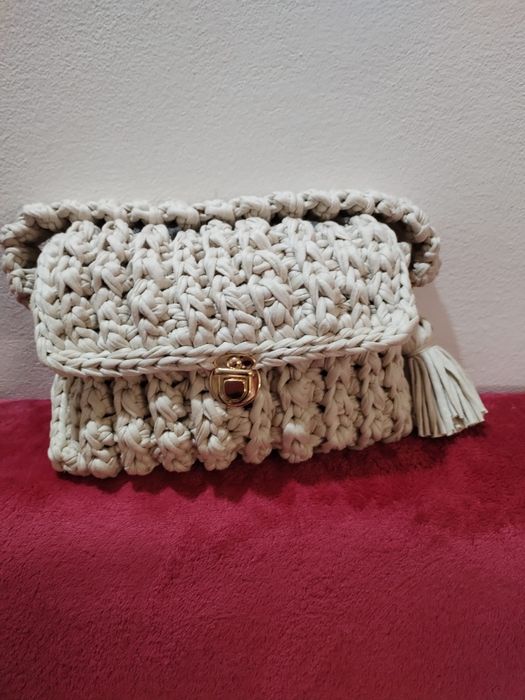 Genți, flori, buchete de flori crosetate, handmade