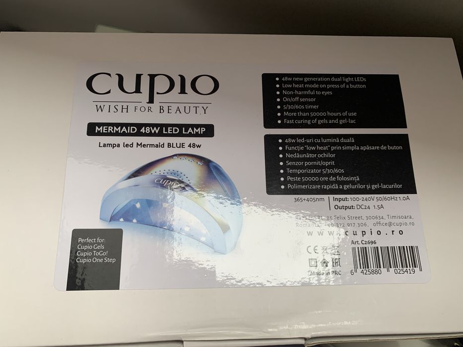 Set pentru manichiura semipermanenta Cupio