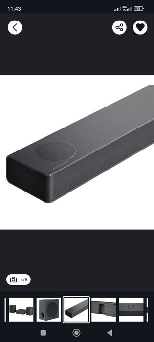 Саунбар LG s80QR