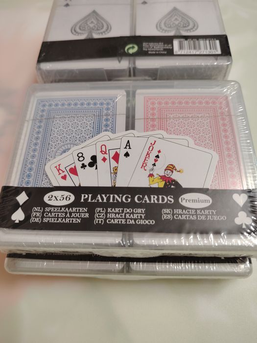 Карти за игра 2 чифта в опаковка