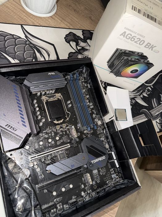 i5-11600kf+msi b560 torpedo+deep cool ag620bk