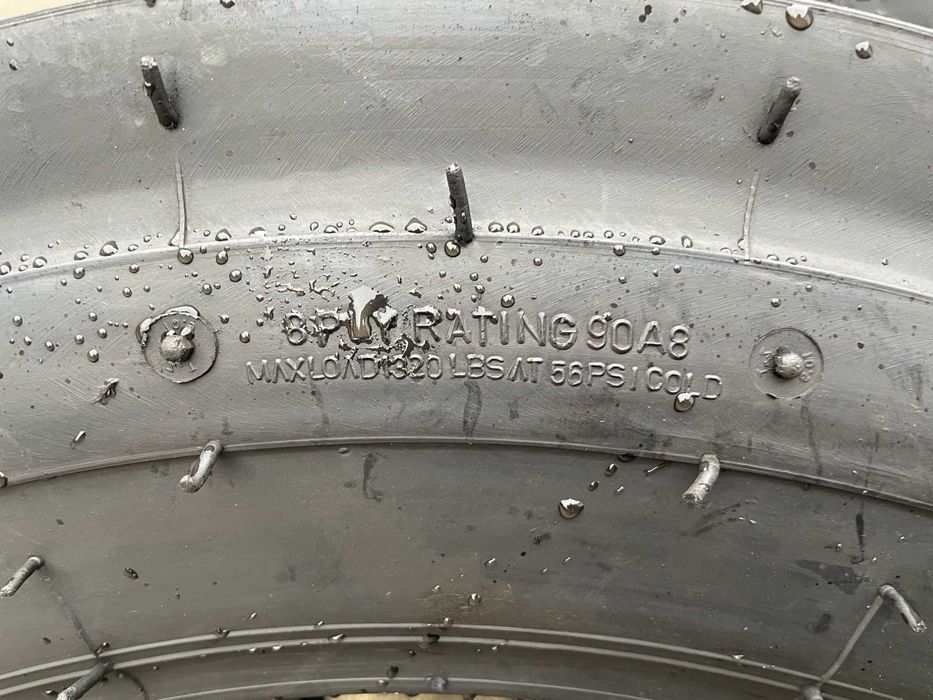 Anvelope noi agricole de tractor fata cu 8PLIURI groase 6.00-19