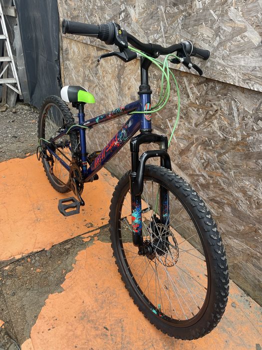 Bicicleta apollo  interzone frane pe disc roti 24”