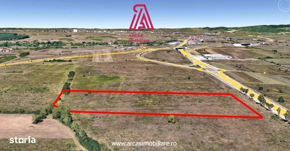 Teren Industrial & Logistic 28.985 mp -Pret: 17 €/m-DN1 - Selimbar!
