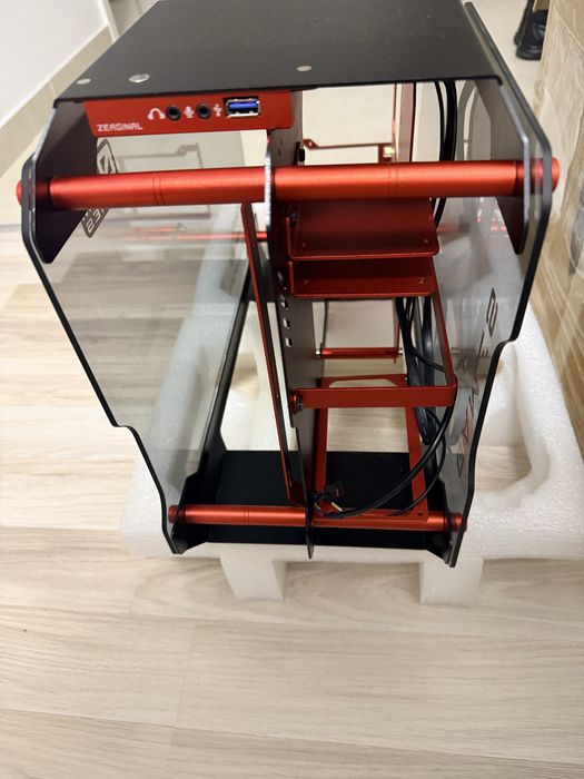 Carcasa pc Zeaginal ZC-01M Dark-Red