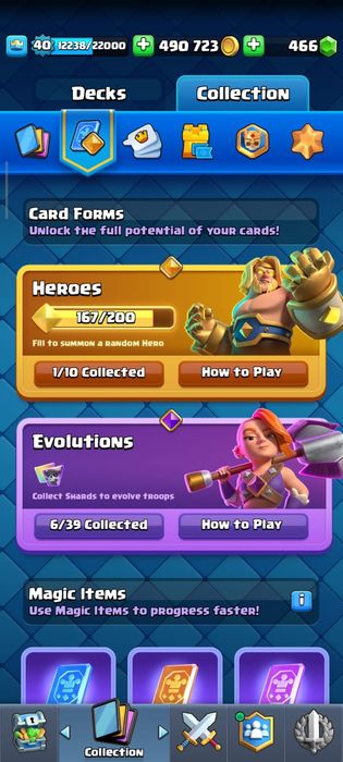 Аккаунт в игре Clash Royale