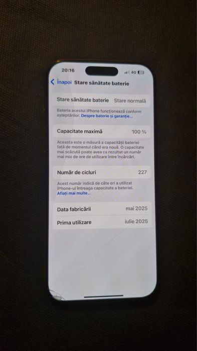 Vand Iphone 16 pro