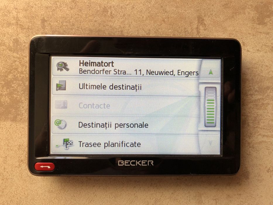 navigatie gps tir camion duba auto Becker