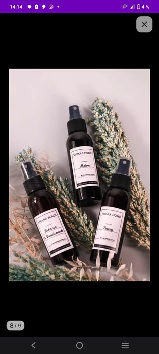 Спрей для дома и волос С Ароматом табак и ваниль