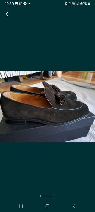 Mocasini Masimo Dutti Premium Suede.Leather,40