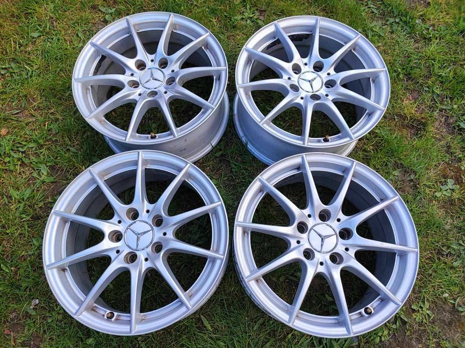 Mercedes/Мерцедес - 16 цола 5x112; 4 бр. Оригинални лети джанти