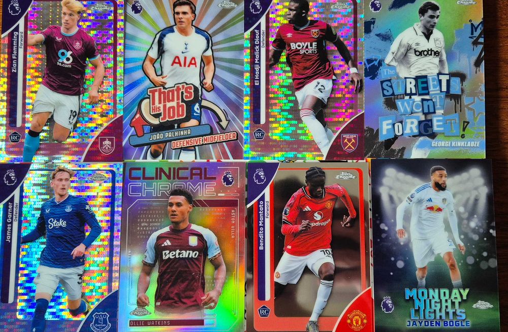 Продавам карти Topps Chrome