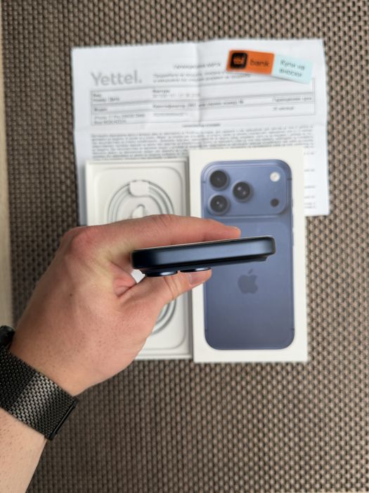 НОВ! *ЛИЗИНГ* iPhone 17 Pro 256Gb Deep Blue 36М ГАРАНЦИЯ