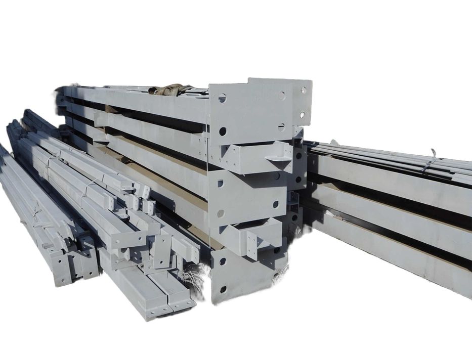 Vand structura metalica 18 x 12 x 6m, completa plafon laterale IPE 300