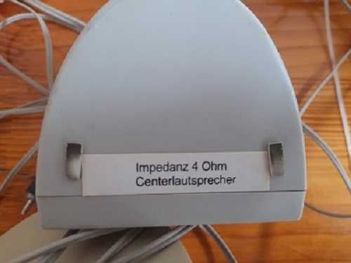 sistem audio calculator Tevion 5+1, impedanta 4 ohmi