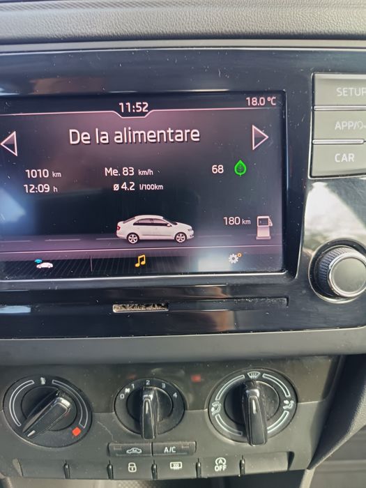 Skoda rapid 1.6 tdi 2018 euro 6