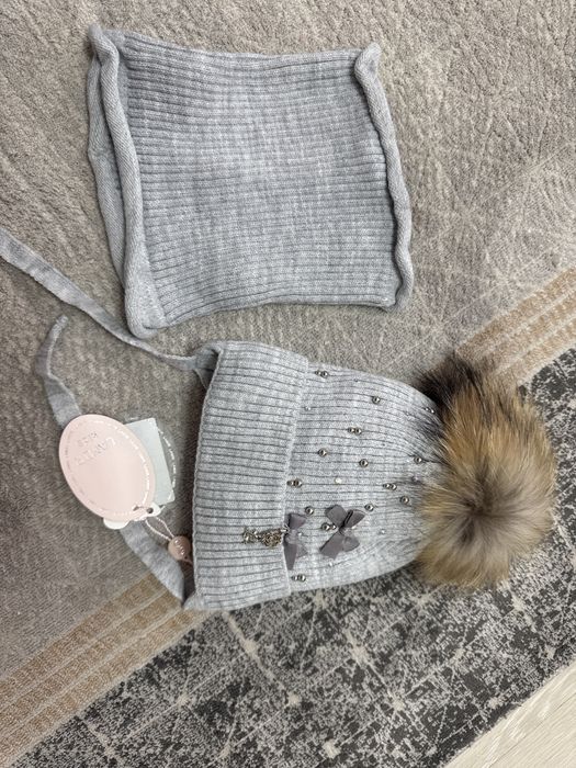 Набор шапка и хомут