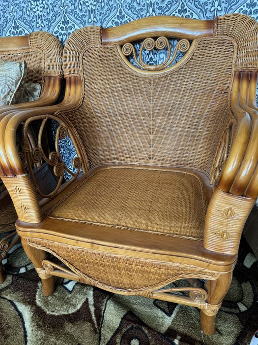 Мебель плетенная тростниковая
