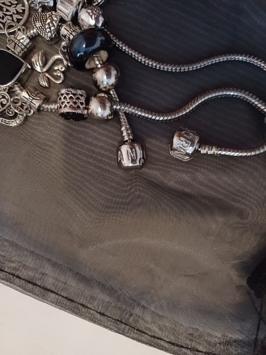 Гривна Pandora Moments с талисмани