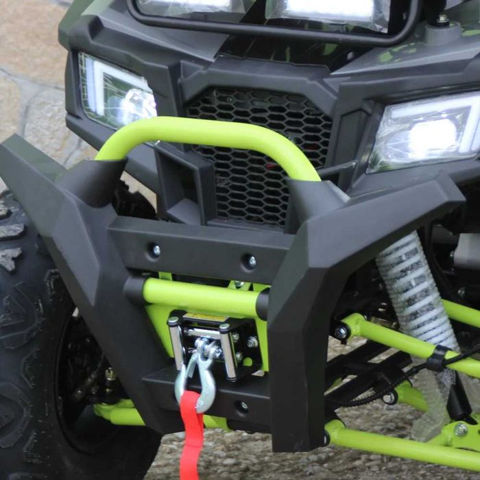 Бензиново АТВ/ATV 250cc/250 кубика RockHunter с лебедка Gray/Green