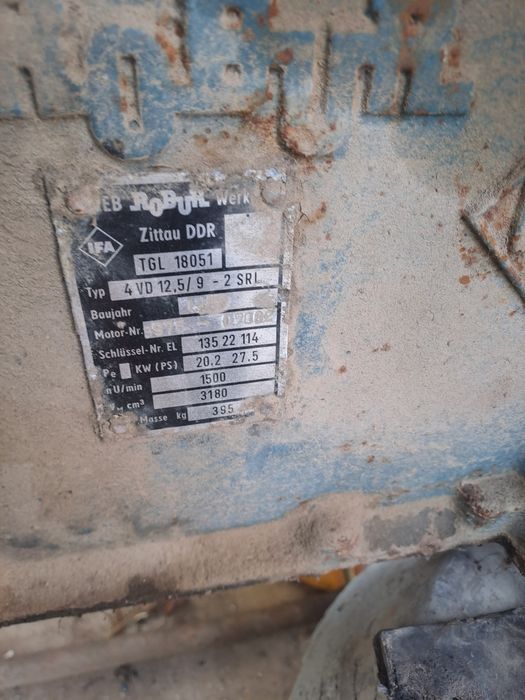 Generator curent motor IFA