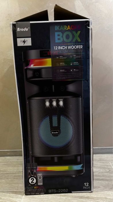 Караоке BLUETOOTH колона 12”