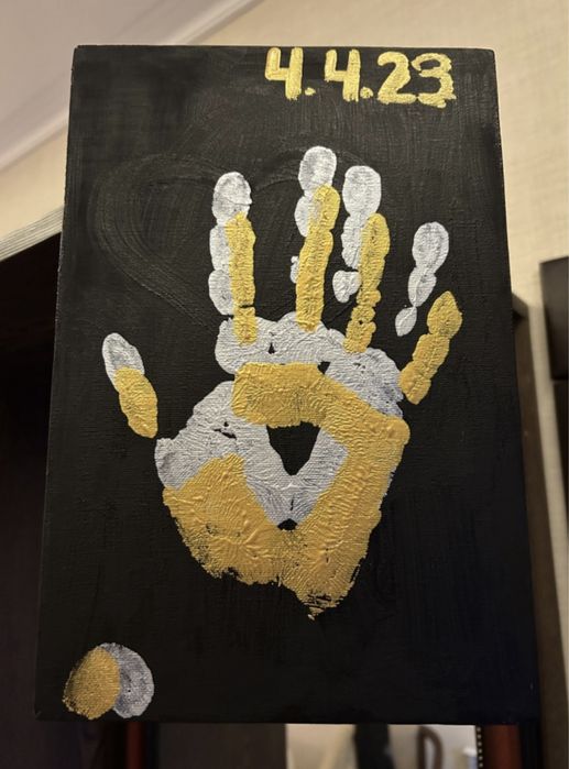 Отпечаток рук отпечаток любви подарок девушке парню любимой love art