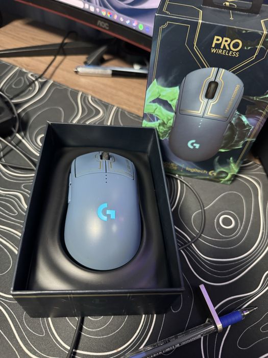 Мишка logitech g pro leauge of legends edition