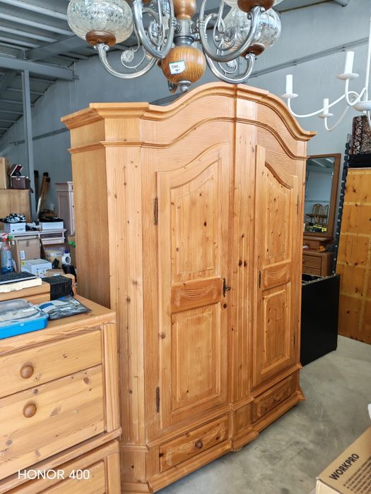 Dulap - Șifonier Lemn Masiv Natur - Rustic - Mobila Germania