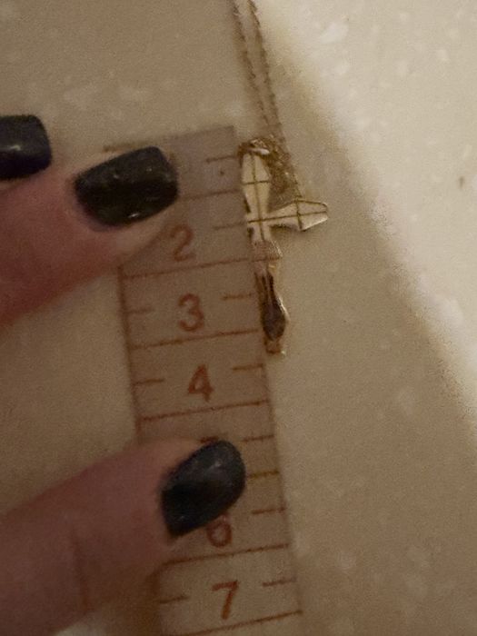 Cruciulita aur cu pandantiv aur inscriptionat