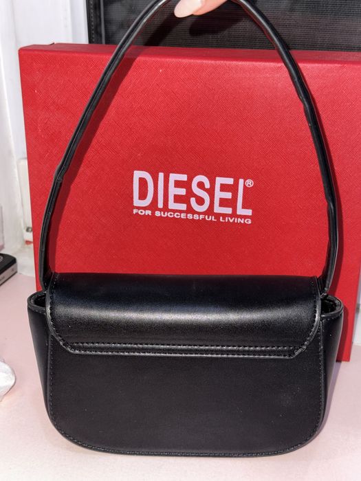 черная сумка DIESEL 1:1 как оригинал