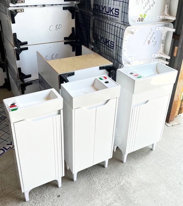 Раковина с тумбой новый доставка есть