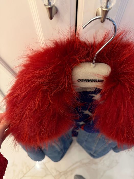 Джинсовка Италия с норкой S