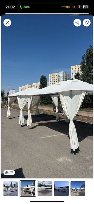 Шатры, столы, стулья, посуда