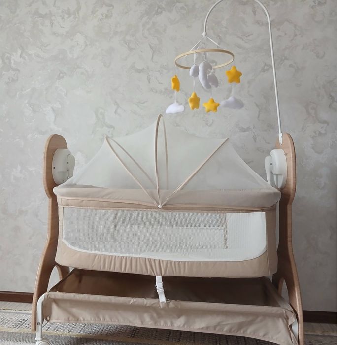 Продается детская крлватка и электронной калыбулью