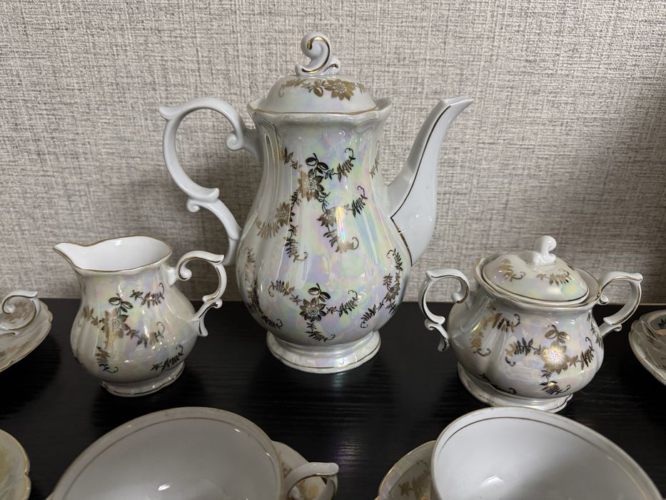 Чайный сервиз элитный фарфор