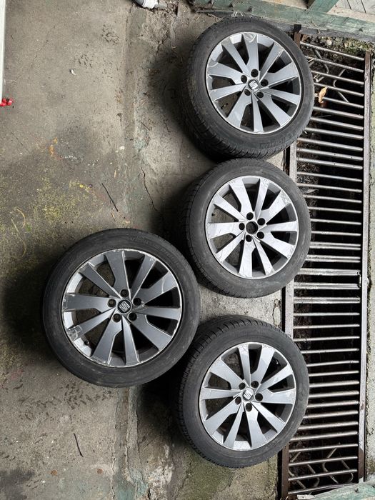 Джанти 5х100 оригинални на seat i ibiza, leon VAG -групата