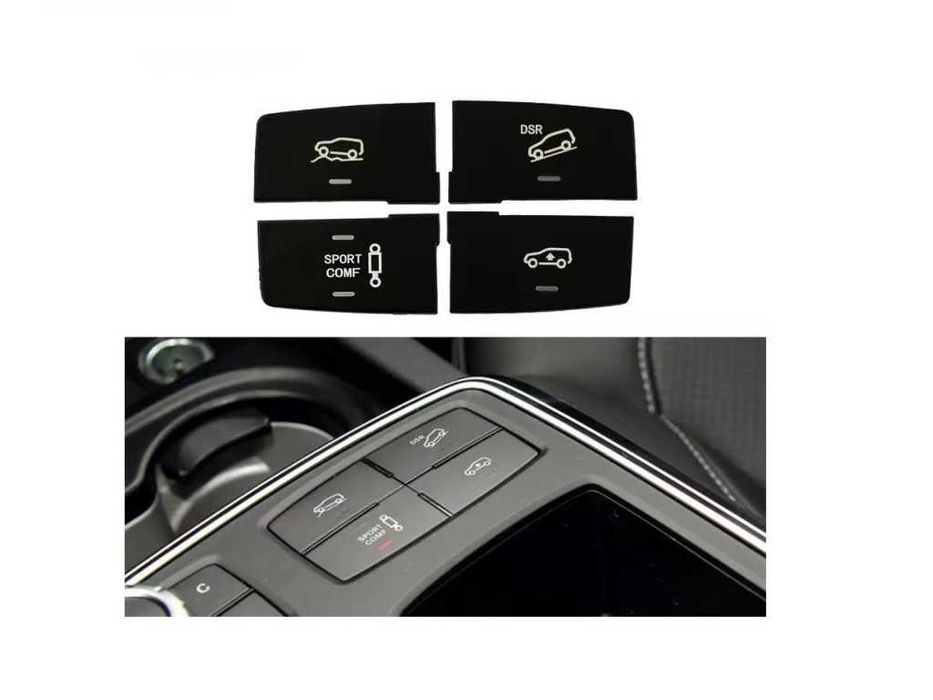 Капачета на бутони за режим на шофиране на Mercedes GL-Class W166
